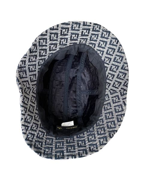 fendi fur bucket hat|fendi bucket hat vintage.